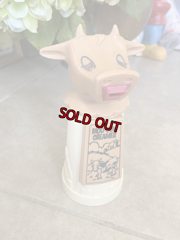 画像1: Whirley Mow Cow Moo-Cow Brown Creamer Bottle / モーカウ　クリーマー　ボトル　ブラウン (1)