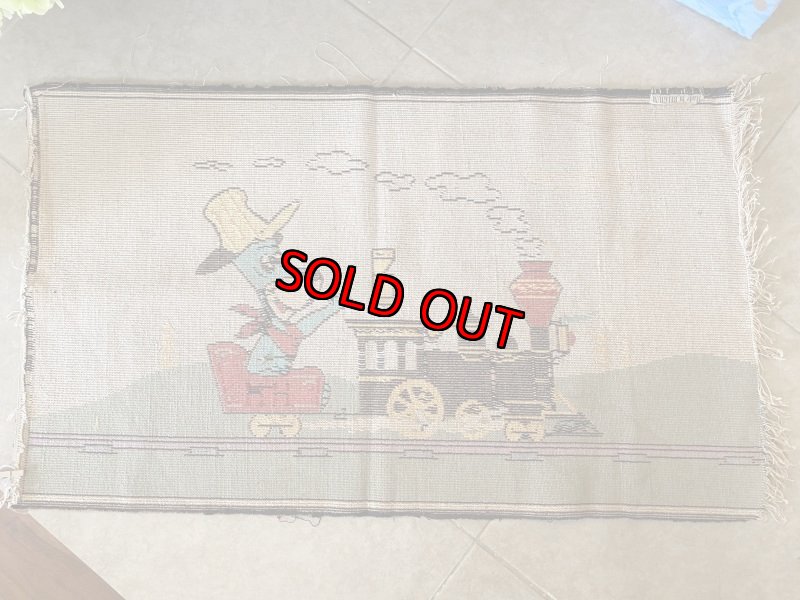 画像7:  Huckleberry Hound Rug  / ハックルベリーハウンド　ハンナバーベラ　ラグ　ベルギー製 (7)