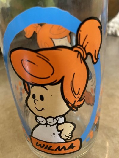 画像1: Hanna Barbera Flintstones Wilma Glass / フリントストーンズ、ウィルマ グラス