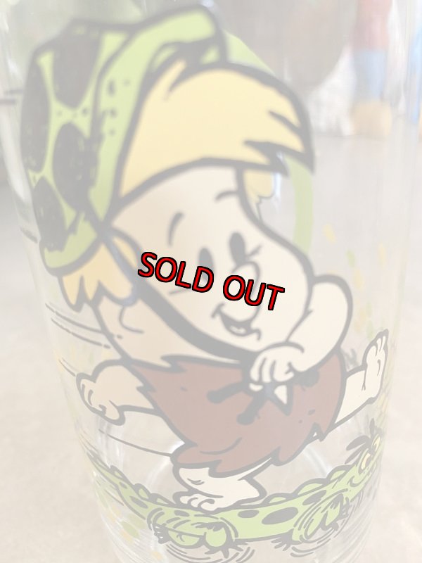 画像4: Hanna Barbera Flintstones Barney Glass  /  フリントストーンズ、バーニー　グラス (4)