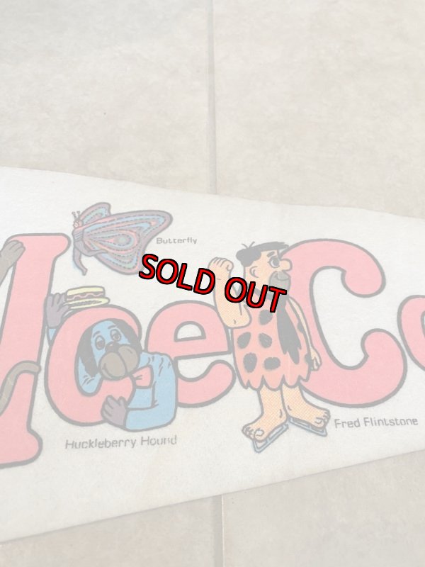 画像3: Hanna 　Barbera Ice Capades Pennant / ハンナバーベラ　ペナント　アイス　キャパデス　ハックルベリーハウンド (3)