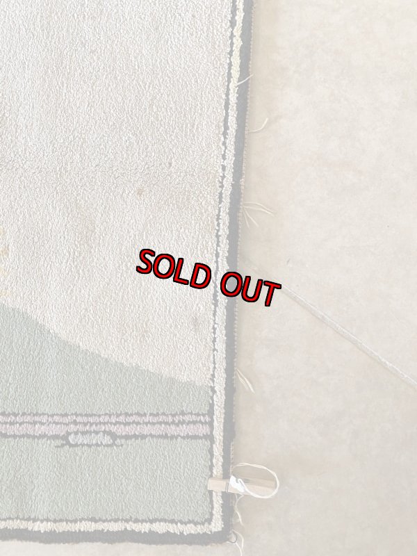 画像5:  Huckleberry Hound Rug  / ハックルベリーハウンド　ハンナバーベラ　ラグ　ベルギー製 (5)