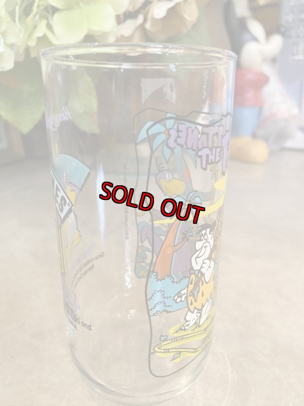 画像4: Hanna Barbera Flintstones Hardee‘s First  30 Years Hunting Glass  /  フリントストーン　ハーディーズ　30年　ハンティング　グラス (4)