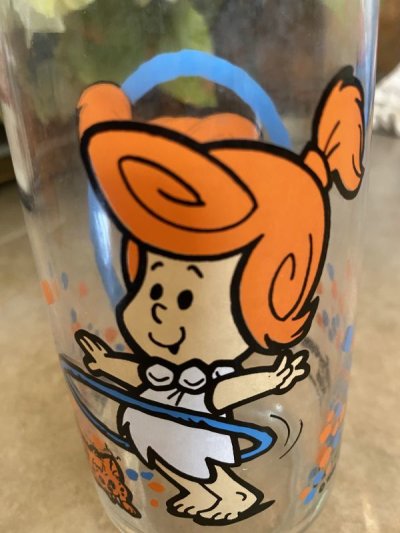 画像2: Hanna Barbera Flintstones Wilma Glass / フリントストーンズ、ウィルマ グラス