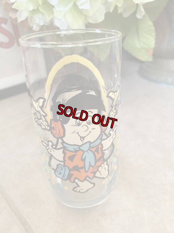 画像3: Hanna Barbera Flintstones Fred Glass  /  フリントストーンズ、フレッド　グラス (3)
