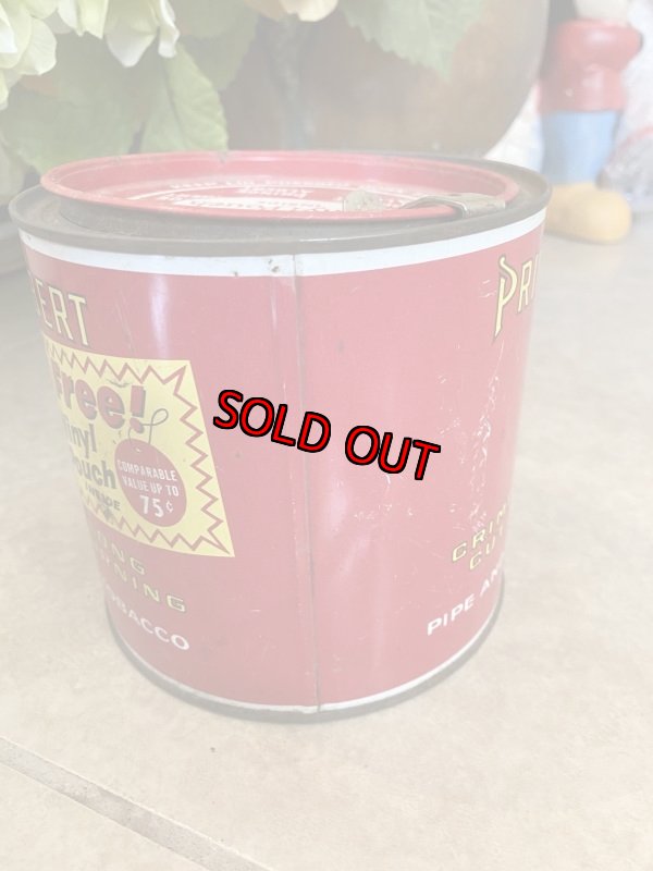 画像3: Prince Albert　Tabacco Round Tin Can With Lid  / プリンスアルバート　丸いティン製の蓋付き　タバコ缶　 (3)