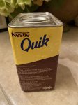 画像2: Nestle Quik Cocoa Tin Can  bank / ネスレ　クィック　ココア缶　ティン製の貯金箱 (2)