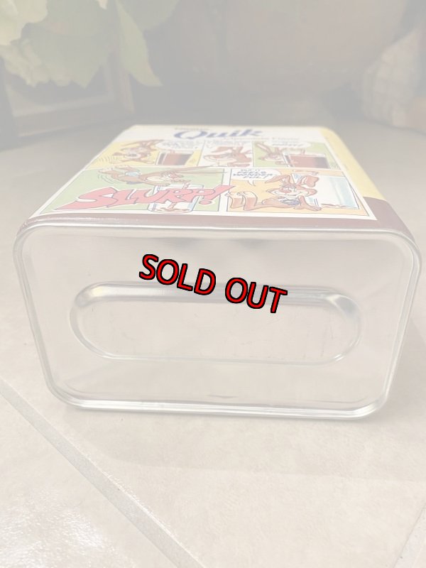 画像6: Nestle Quik Cocoa Tin Can  bank / ネスレ　クィック　ココア缶　ティン製の貯金箱 (6)