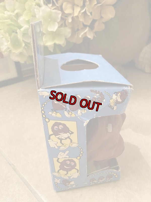 画像4: California Raisins Fingertronic  Puppet Doll  With Box / カリフォルニアレーズンの箱入り　パペット　ドール (4)