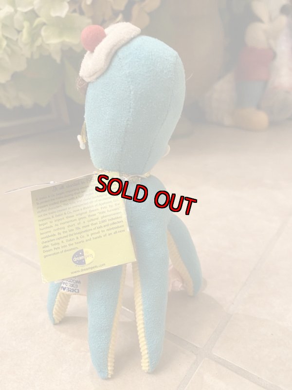画像3: Dream Pets Mini Octopus Plush Doll /　ドリームペッツ　ミニオクトパス　ぬいぐるみ　タグ付 (3)