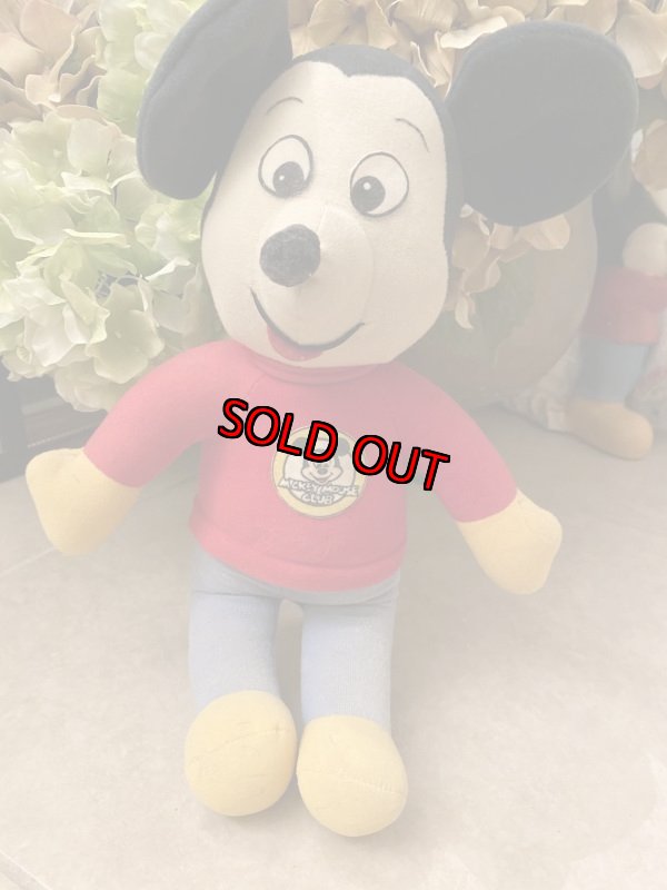 画像1: Disney Disney Mickey Mouse Club  Stuffed Doll / ディズニー　ミッキーマウスクラブ　　ぬいぐるみ (1)