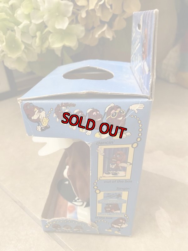 画像2: California Raisins Fingertronic  Puppet Doll  With Box / カリフォルニアレーズンの箱入り　パペット　ドール (2)