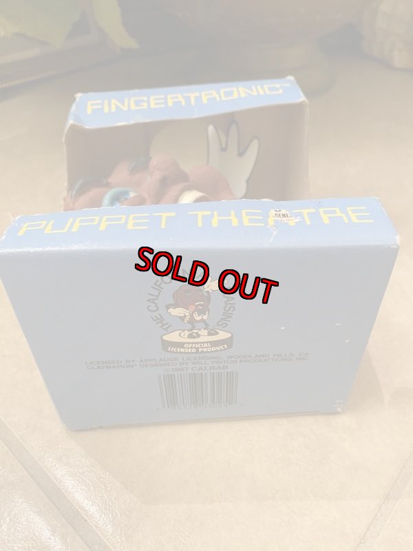 画像6: California Raisins Fingertronic  Puppet Doll  With Box / カリフォルニアレーズンの箱入り　パペット　ドール (6)