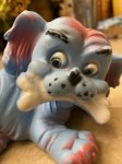 画像5: Blue Small Dogt Vinyl Squeak Doll / ブルーの小さな犬、ソフビ、ラバードール　 (5)