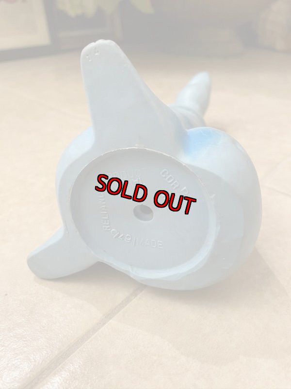 画像4: Blue Seal With Tie&Hat Vinyl Squeak Doll / ブルーオットセイ、ネクタイ&ハット　ソフビ、ラバードール　 (4)