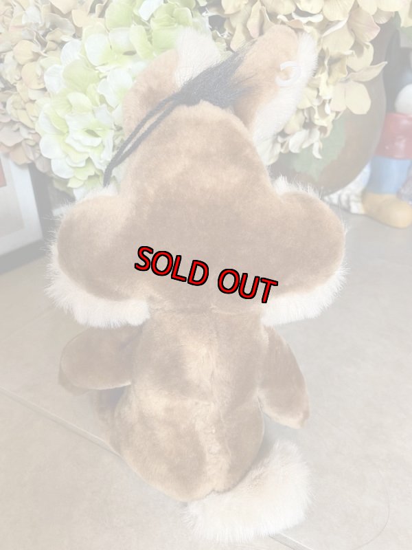 画像4: Looney Tunes  Wile. E. Coyote Plush Doll /ルーニーチューンズ　ワイリーコヨーテ　ぬいぐるみ (4)