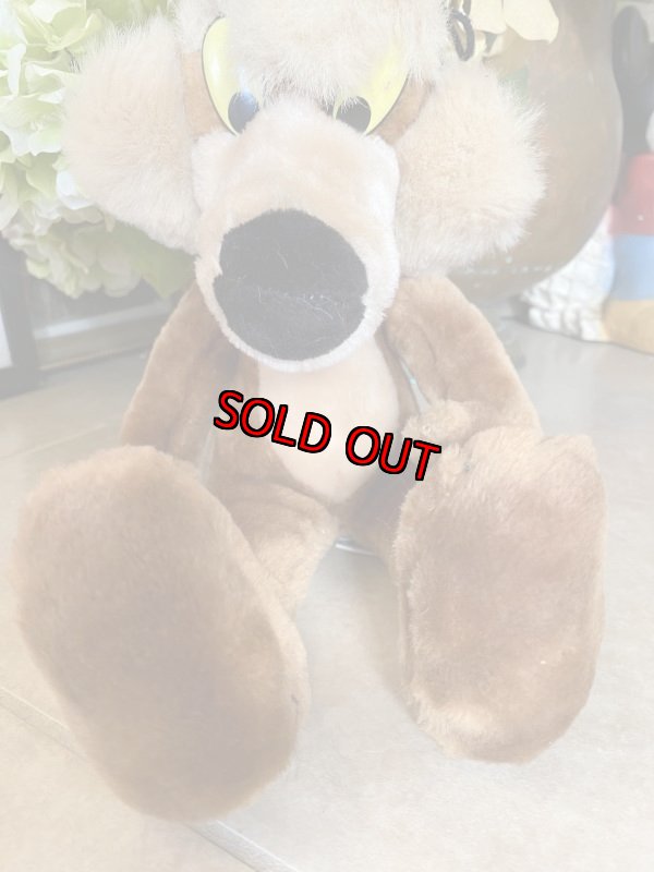 画像7: Looney Tunes  Wile. E. Coyote Plush Doll /ルーニーチューンズ　ワイリーコヨーテ　ぬいぐるみ (7)