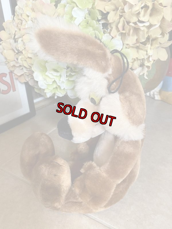 画像2: Looney Tunes  Wile. E. Coyote Plush Doll /ルーニーチューンズ　ワイリーコヨーテ　ぬいぐるみ (2)