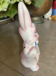画像4: Pink Rabbit Small Wonder Vinyl Squeak Doll / ピンクのウサギ、スモールワンダー　ソフビ、ラバードール　 (4)