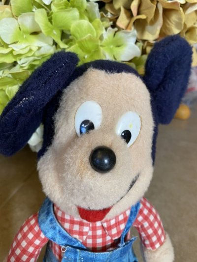 画像1: Disney Mickey Mouse Knickerbocker Plush Stuffed Doll / ディズニー　ニッカーボッカー　ミッキーマウス　ぬいぐるみ　ドール