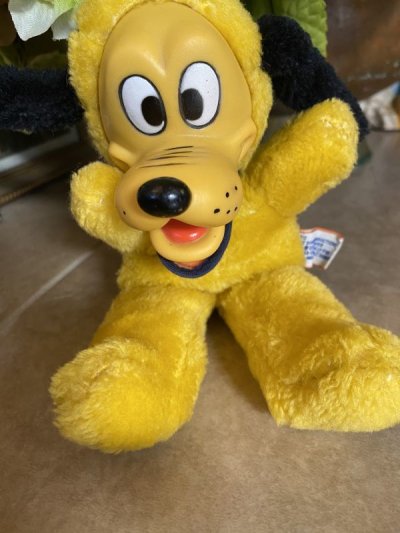 画像2: Disney Pluto  Rubber Face Gund Plush Stuffed Doll / ディズニー　プルート　ラバーフェイス　ガンド社　ぬいぐるみ　ドール