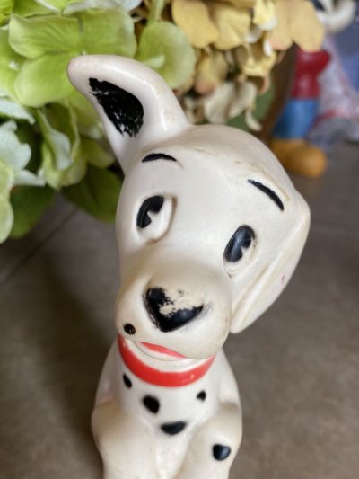 画像1: Disney One Hundred And One Dalmatian  Vinyl  Doll / ディズニー　101匹わんちゃん　ダルメシアン　ソフビ　ドール