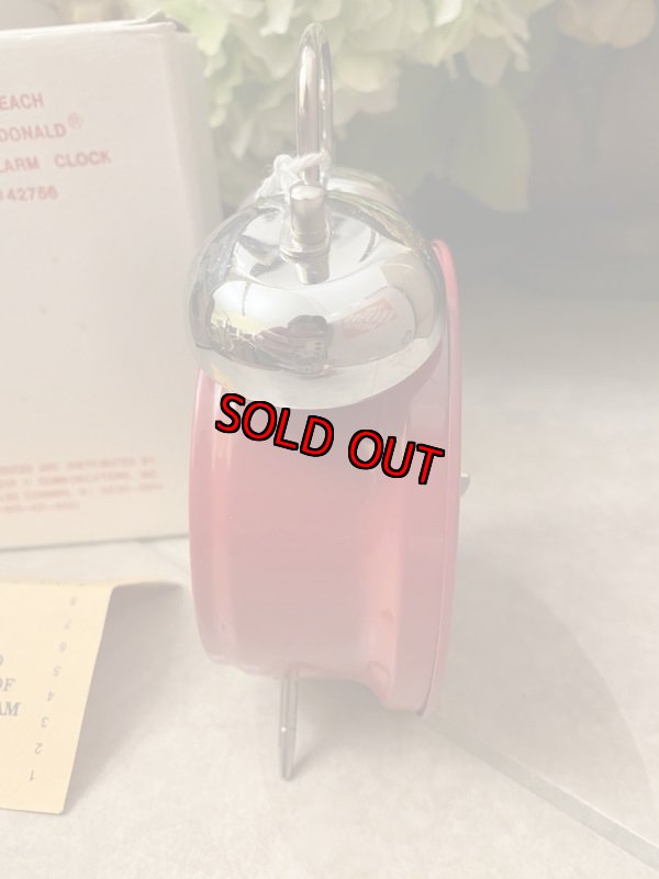 画像3: McDonalds Ronald  Alarm Clock With Box / マクドナルド、ロナルドのアラーム時計　箱付き (3)