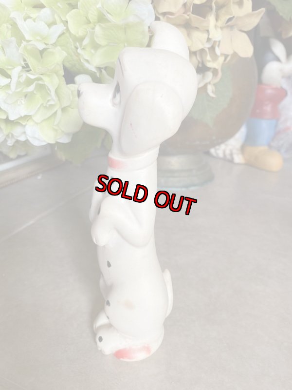 画像2: Disney One Hundred And One Dalmatian  Vinyl  Doll / ディズニー　101匹わんちゃん　ダルメシアン　ソフビ　ドール (2)