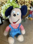 画像1: Disney Mickey Mouse Knickerbocker Plush Stuffed Doll / ディズニー　ニッカーボッカー　ミッキーマウス　ぬいぐるみ　ドール (1)