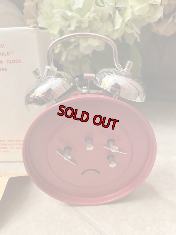 画像4: McDonalds Ronald  Alarm Clock With Box / マクドナルド、ロナルドのアラーム時計　箱付き (4)