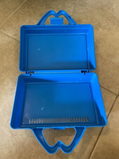 画像3: Mcdonalds Blue Plastic Lunch Box / マクドナルドのプラスチック製　ブルー　ランチボックス 