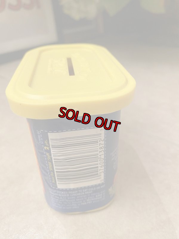 画像4: Spam Ham Tin Can Coin bank　With Lid  / 蓋付きスパム缶　、ティン製の貯金箱 (4)