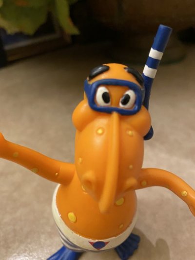 画像1: Kraft Macaroni&Cheese Cheesasaurus Rex / クラフト社　マカロニチーズ　チーザサウルスレックス　フィギュア　ベンダブル