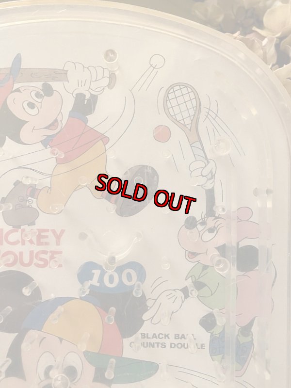 画像4: Disney Mickey Mouse Pinball Machine /  ディズニーのミッキーマウス　ピンボール　マシーン (4)