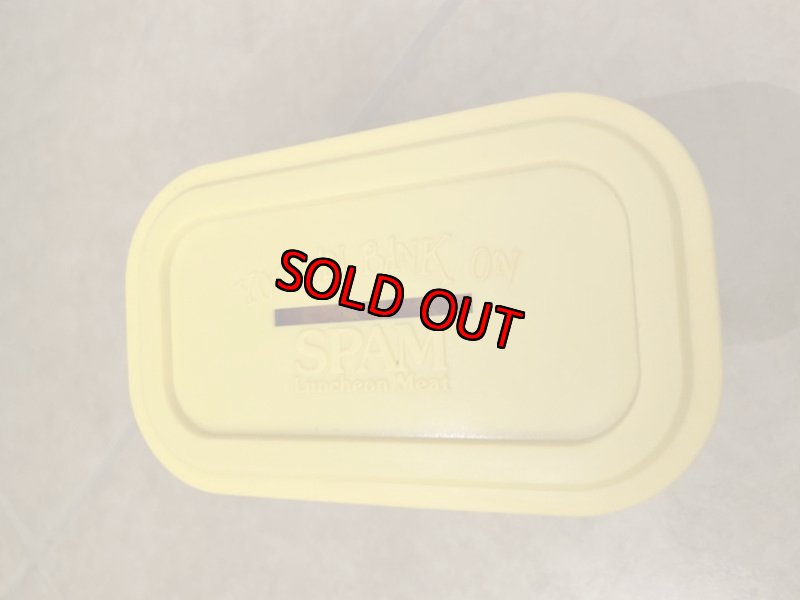 画像5: Spam Ham Tin Can Coin bank　With Lid  / 蓋付きスパム缶　、ティン製の貯金箱 (5)