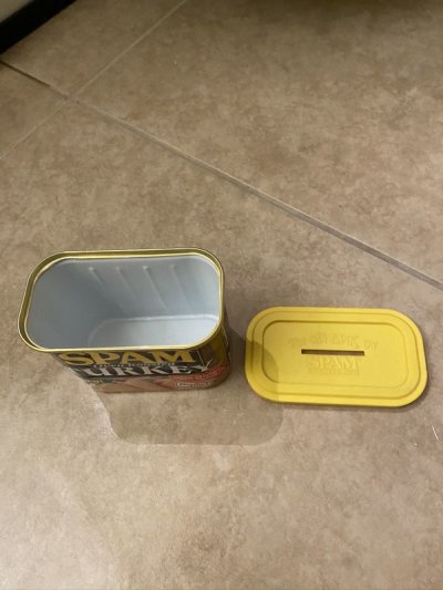 画像2: Spam Turkey Tin Can Coin bank　With Lid  / 蓋付きスパム缶　ターキー七面鳥　,ティン製の貯金箱