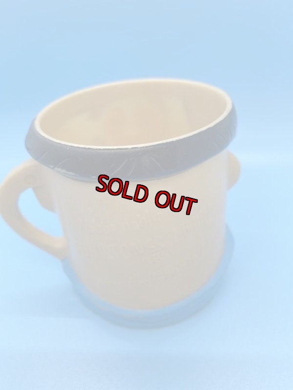 画像3: Hanna Barbera Flintstones Plastic Fred Face Mug / フリントストーンズ、プラスチック製フレッド、　フェイスマグ (3)