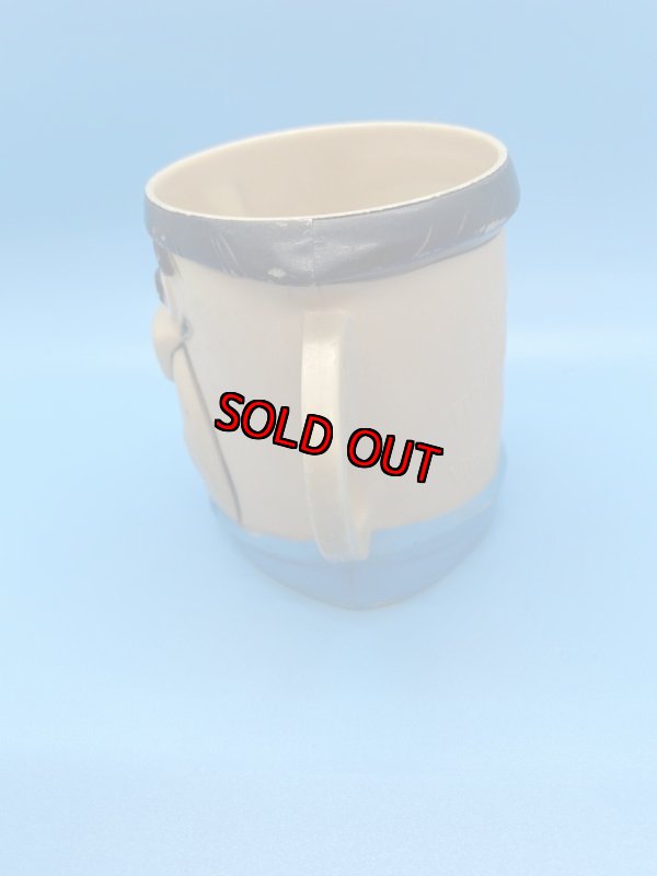 画像2: Hanna Barbera Flintstones Plastic Fred Face Mug / フリントストーンズ、プラスチック製フレッド、　フェイスマグ (2)
