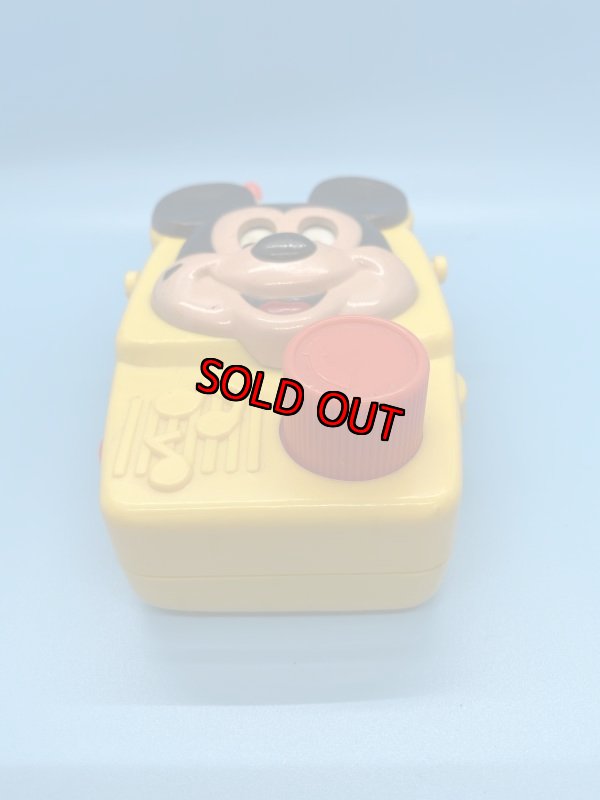 画像6: Disney Disney Mickey Mouse Illco Plastic Musical  Box / ディズニー　ミッキーマウス プラスチック製オルゴール (6)