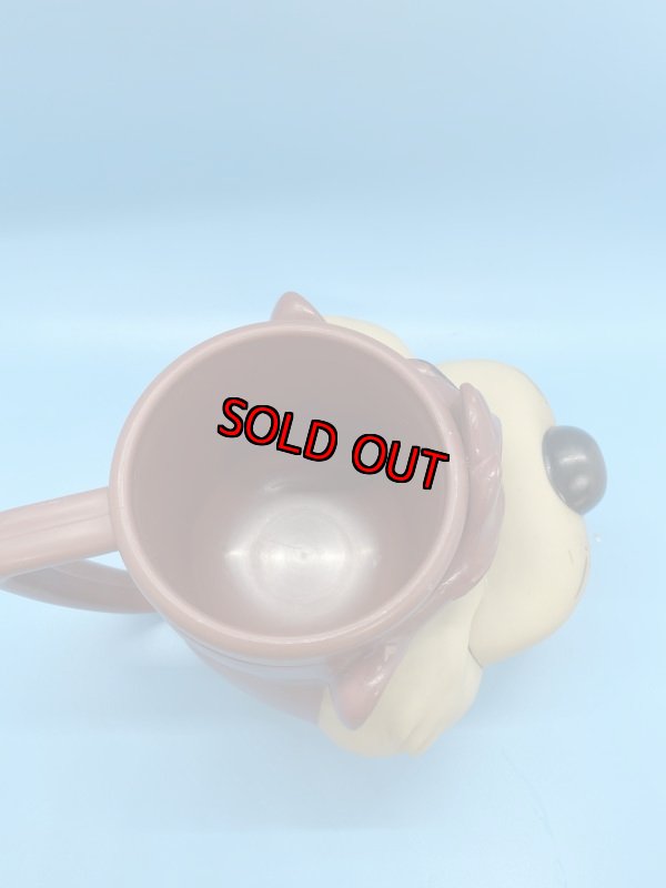 画像5:  Looney Tunes Tasmanian Devil Face Plastic Mug /  ルーニーテューンズ  タスマニアンデビル プラスチック製 フェイスマグ (5)