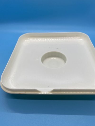 画像3: Red Plastic  Canister　With Lid  Set　Of 6 / レッド　プラスチック製　蓋付きキャニスター　6個セット　50‘s