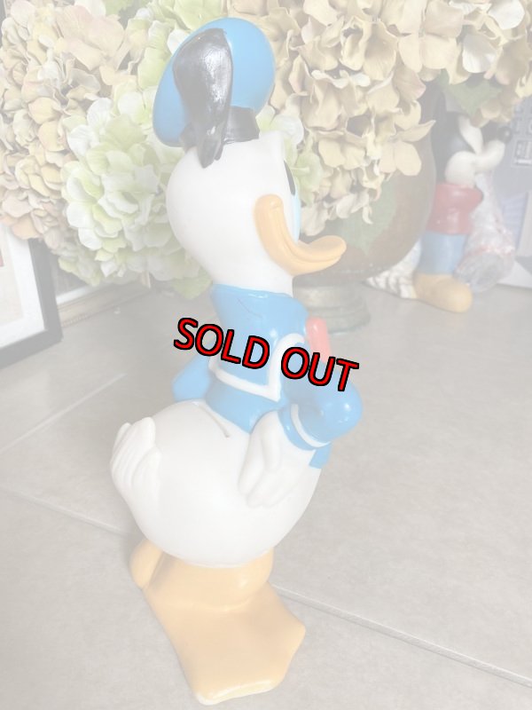 画像4: Disney Donald Duck  Vinyl doll coin bank  / ディズニーのドナルドダック、プラスチック製　貯金箱　 (4)