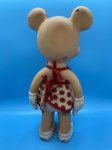 画像3: Disney  Sun Rubber Minnie Mouse Vinyl Squeak  Doll  With Dot Cloth / ディズニー　ミニーマウス　サンラバー　スクィーキードール (3)