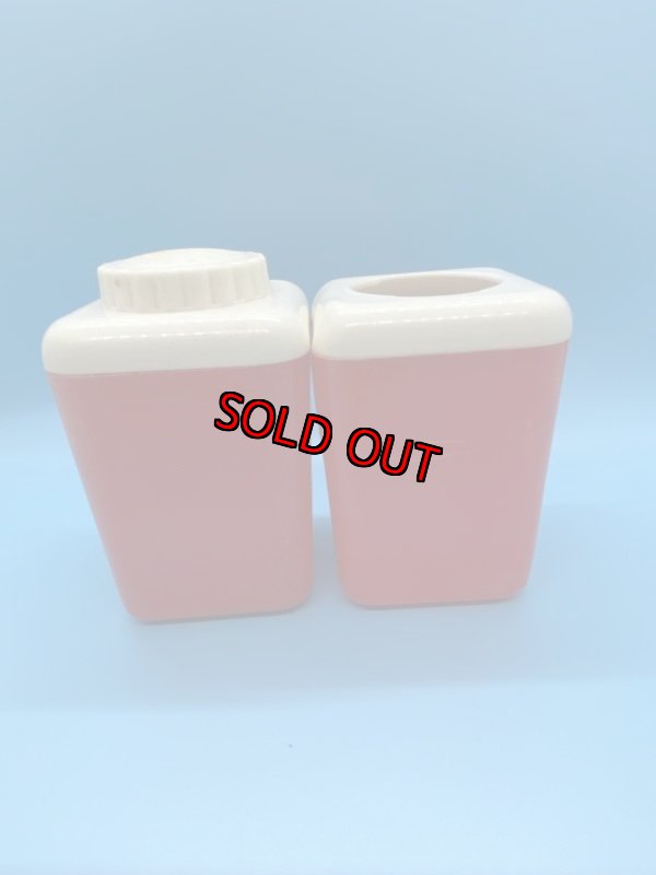画像13: Red Plastic  Canister　With Lid  Set　Of 6 / レッド　プラスチック製　蓋付きキャニスター　6個セット　50‘s (13)