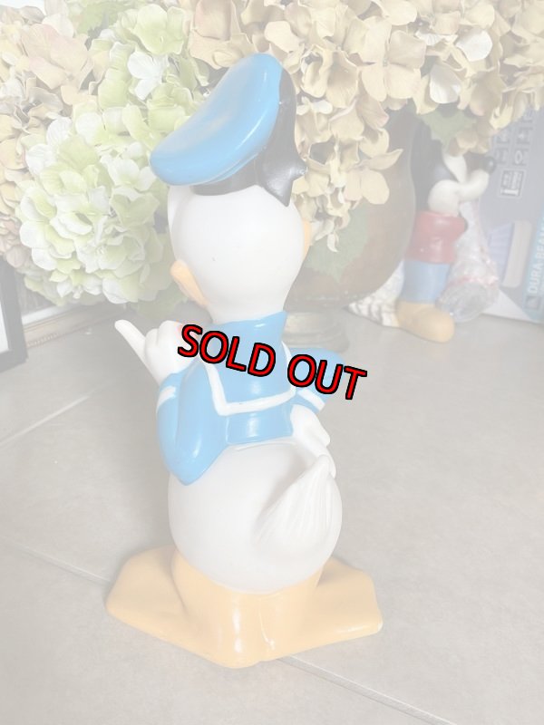画像3: Disney Donald Duck  Vinyl doll coin bank  / ディズニーのドナルドダック、プラスチック製　貯金箱　 (3)