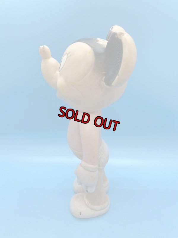 画像2: Disney  Sun Rubber Minnie Mouse Vinyl Squeak  Doll  / ディズニー　ミニーマウス　サンラバー　裸バージョン　スクィーキードール　50‘s (2)