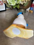 画像5: Disney Donald Duck  Vinyl doll coin bank  / ディズニーのドナルドダック、プラスチック製　貯金箱　 (5)