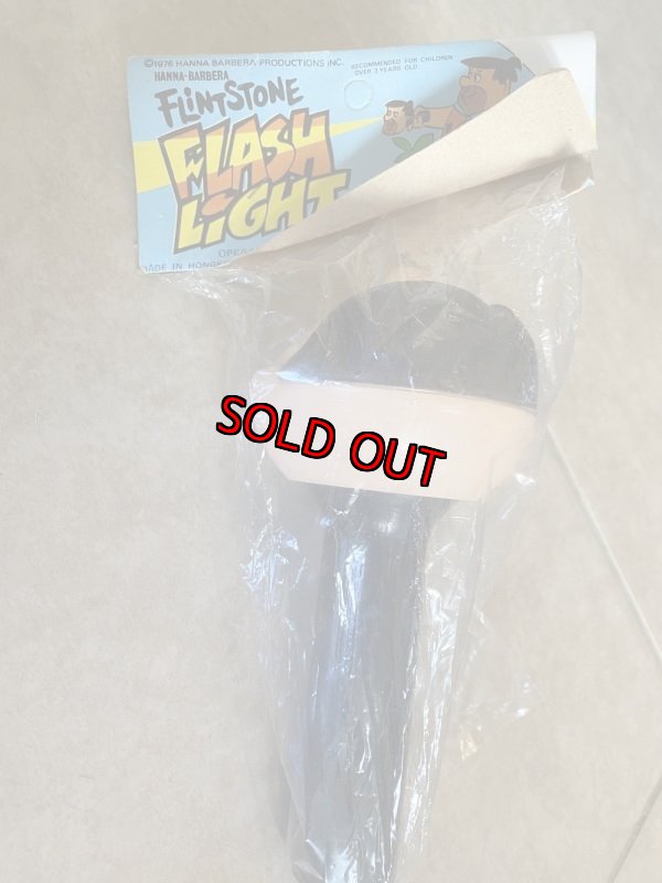 画像3: Hanna Barbera Flintstones Fred  Flashlight /  フリントストーンズ、フレッドのフラッシュライト 1976年 (3)