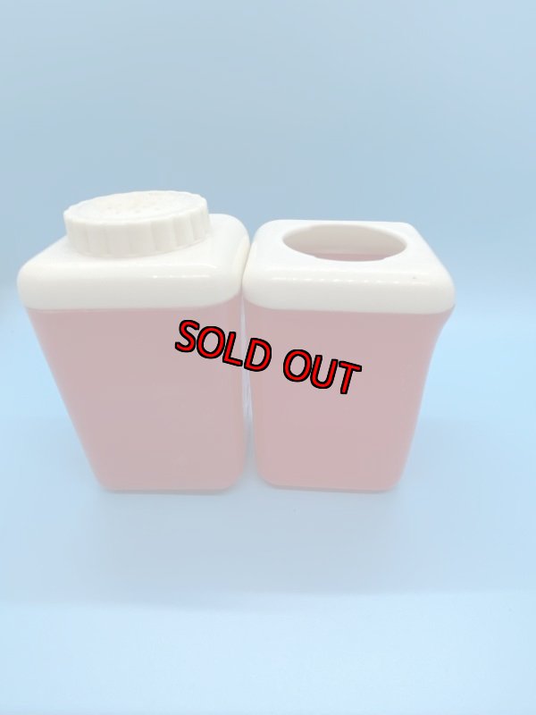 画像15: Red Plastic  Canister　With Lid  Set　Of 6 / レッド　プラスチック製　蓋付きキャニスター　6個セット　50‘s (15)
