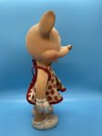 画像4: Disney  Sun Rubber Minnie Mouse Vinyl Squeak  Doll  With Dot Cloth / ディズニー　ミニーマウス　サンラバー　スクィーキードール (4)